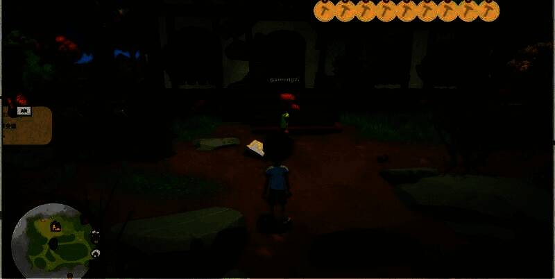 梦幻谷游戏场景三：玩家在冰雪地图搭建防御工事对抗怪物群