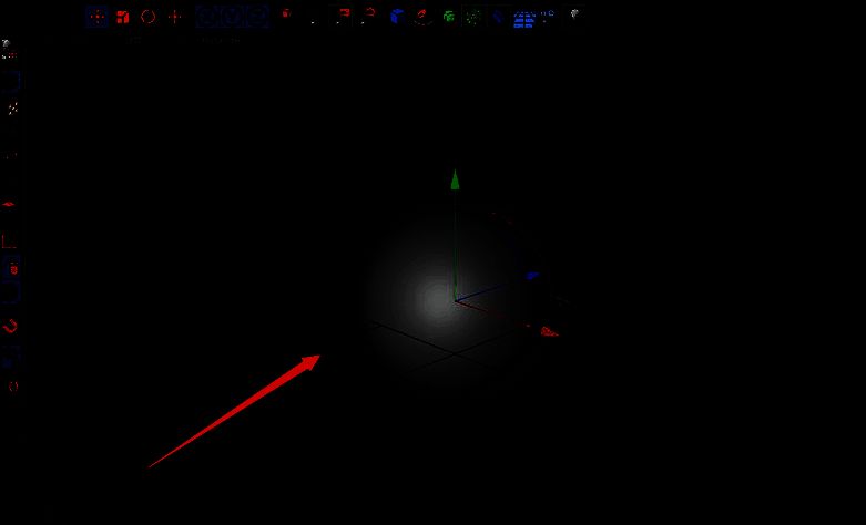 Cinema 4D界面中新建材质球的操作界面