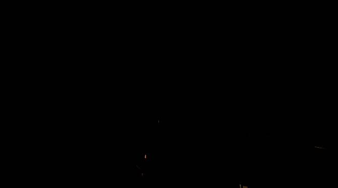 主角在废墟中搜寻资源的场景，环境细节丰富