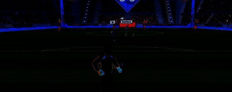 游戏中战术示意图展示正方形双后腰站位布局