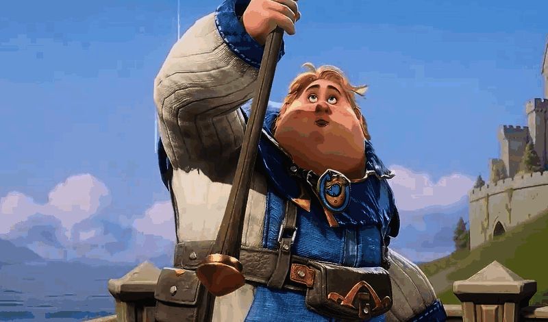 西蒙与石诺、丧气泥人、医疗兵组成的持久作战阵容示意图