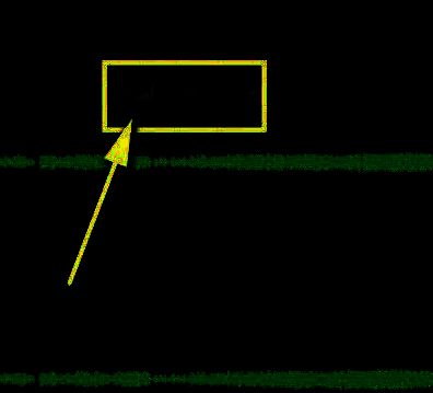 工具栏特写，蓝色圆圈位于波形视图右侧，用于调节波形高度