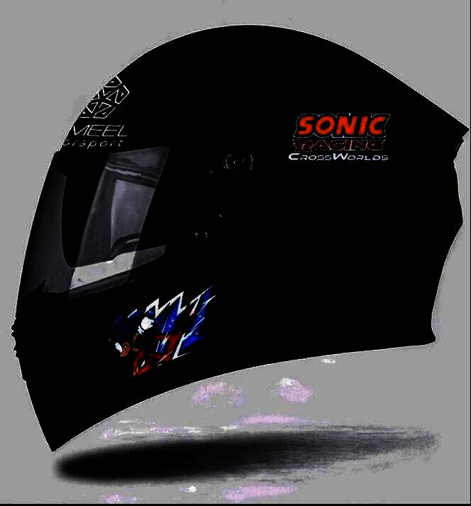 《索尼克赛车 交叉世界》主题头盔设计细节展示