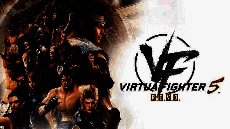 《Virtua Fighter 5 R.E.V.O.》表演赛对战画面
