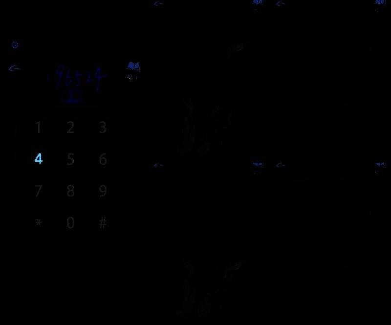 手绘风格的谜题图示，直观展示谜题逻辑关系