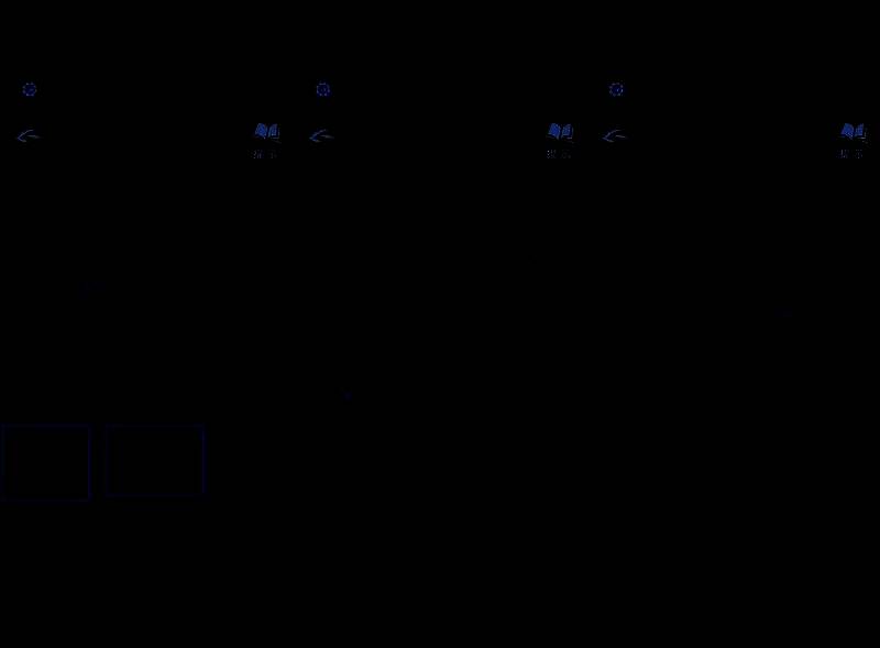 灯光控制面板界面，显示点亮与熄灭对应区域