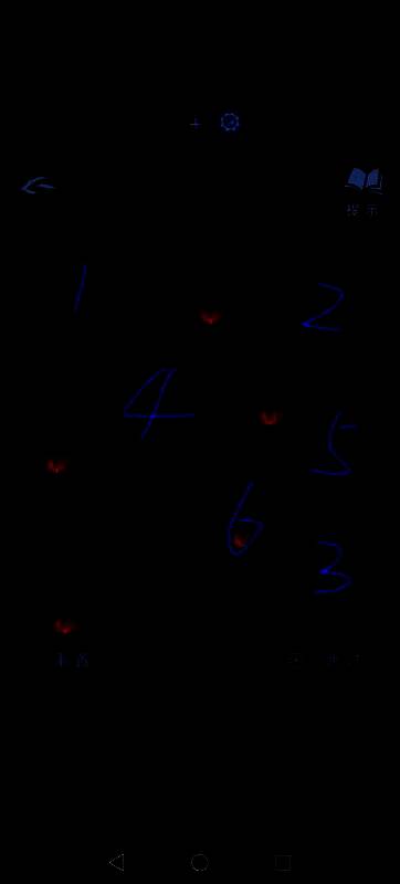 镜像对称图案示意图，用于解谜关键步骤