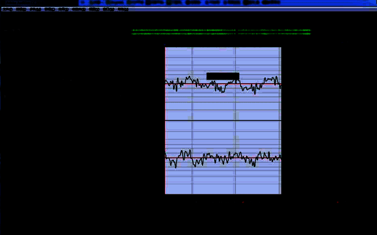 Audition音频选择界面示意图，展示如何框选音频区域