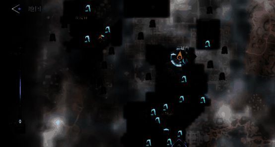 游戏内地图界面展示，右上角显示搜索栏功能