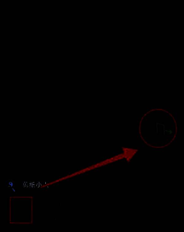 角色在楼梯处操作逃生通道图案