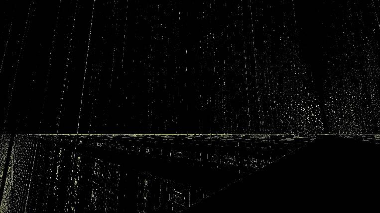 梦幻般的几何空间场景，色彩斑斓的光影交错