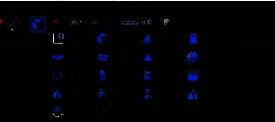 Cinema 4D界面中显示新建的立方体模型