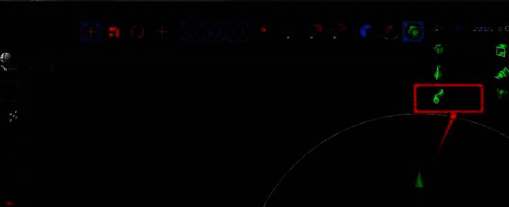 C4D软件中扫描功能选项被高亮显示