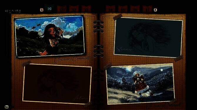 角色换装界面展示，多种服饰选项排列整齐，背景为梦幻城堡风格