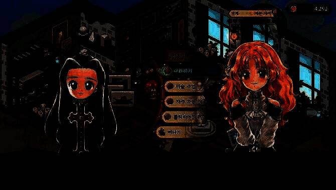 结局画面展示，不同人生路径对应不同结局插画轮播展示