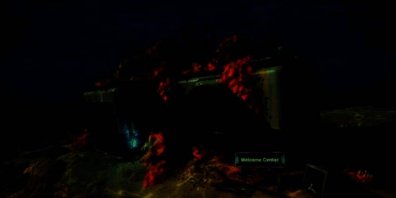 Unknown Worlds联合创始人合影，背景为《深海迷航》游戏画面