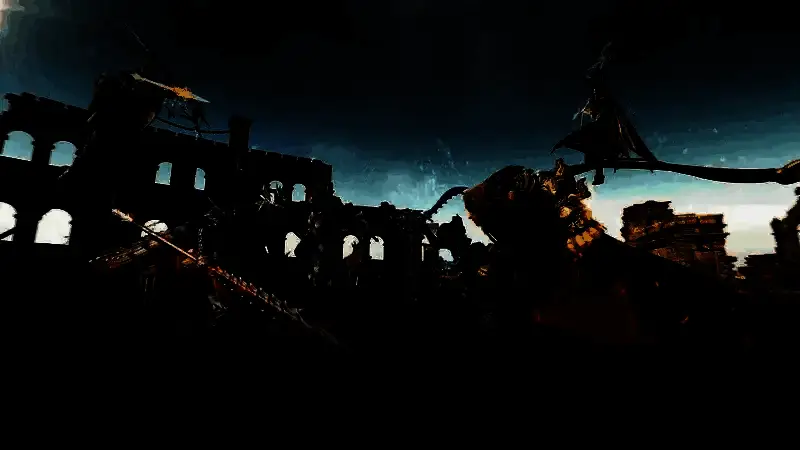 玩家在广阔世界中骑乘探索的场景，体现无缝地图带来的沉浸式体验