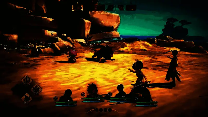 游戏世界观设定展示，充满奇幻色彩的世界地图