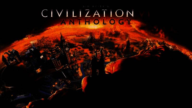 《文明6》城市建造画面，多个文明建筑错落有致