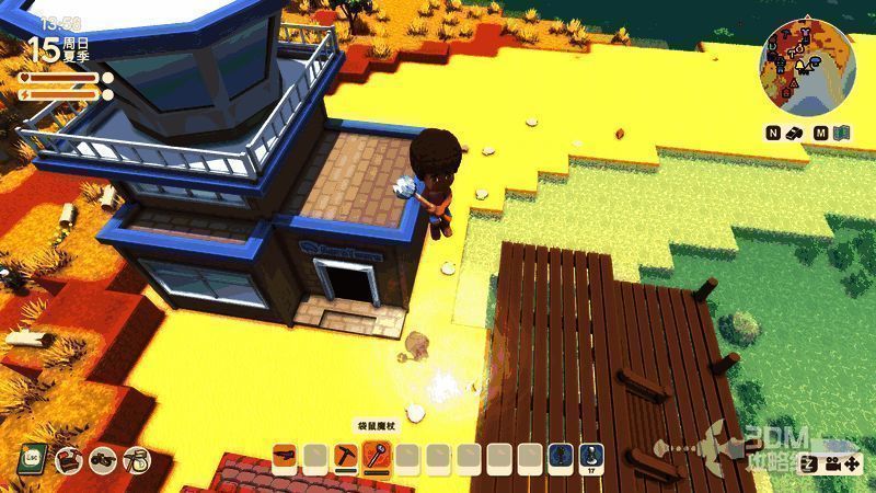 袋鼠魔杖挥舞间产生旋风，角色可借此升空翱翔