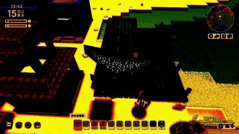 荧光滑翔翼飞行时拖尾特效绚丽，空中滑行体验流畅自如