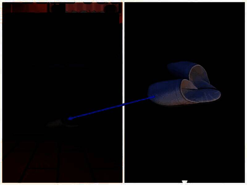 玩家获得一双卡通图案的拖鞋