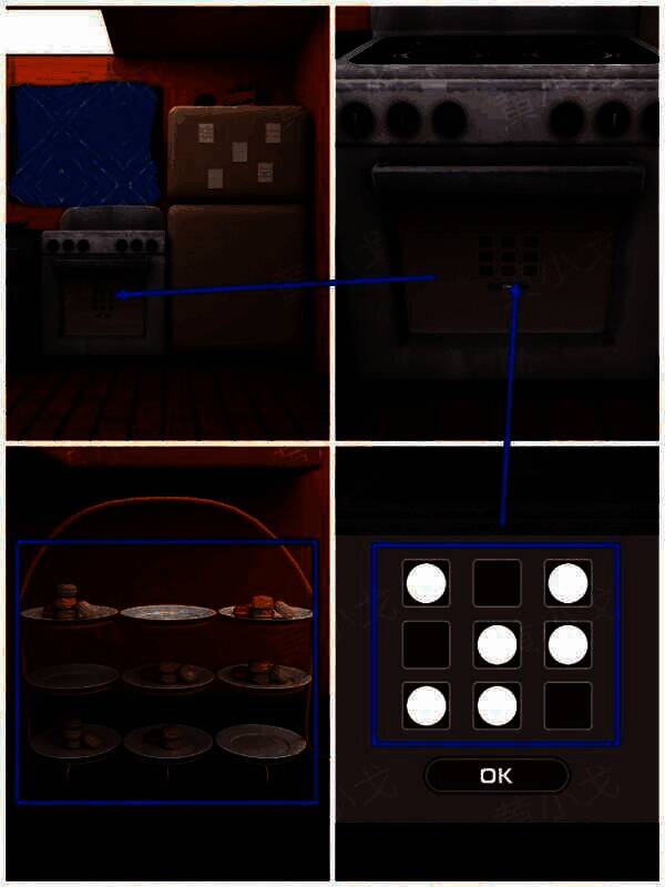 烤箱控制面板特写