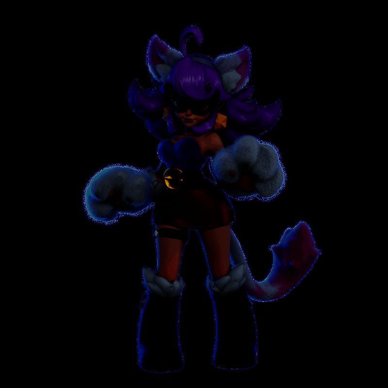 摩摩可在战斗中切换人形与猫形，展现双形态能力