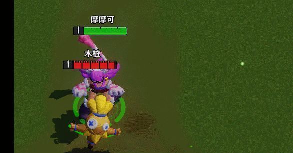 摩摩可使用变形技能飞跃地形障碍，完成战术绕后