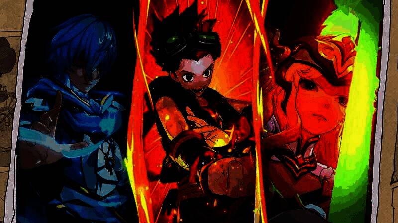 《unVEIL the world》竖屏卡牌战斗界面展示