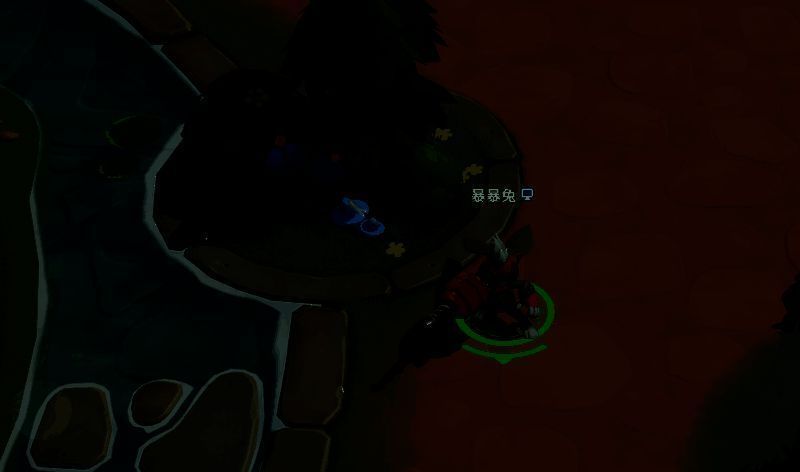 主场景蘑菇哈拉全景画面，色彩缤纷梦幻