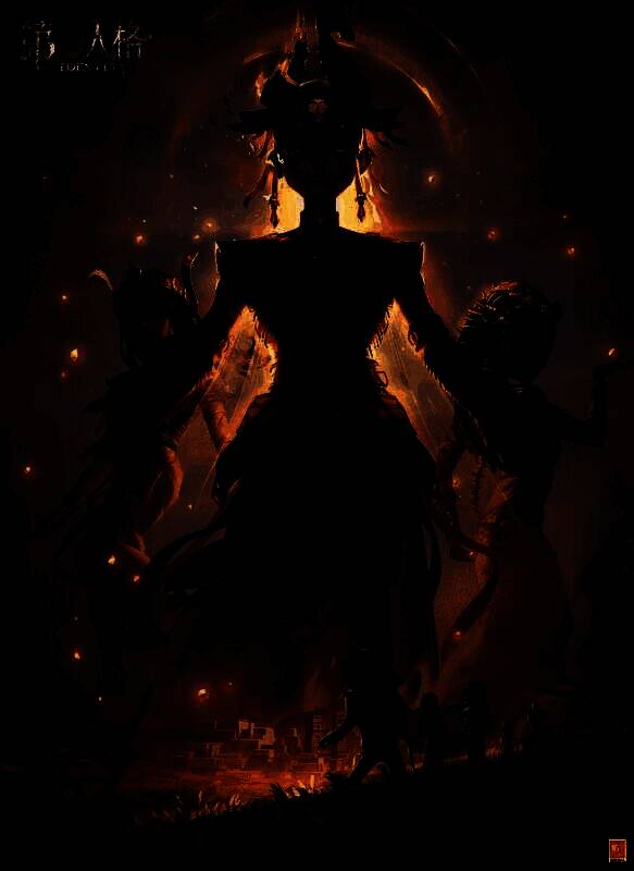 逃脱大师角色形象展示，金色圣甲虫装束闪耀光芒，背景为神秘芦苇原景象