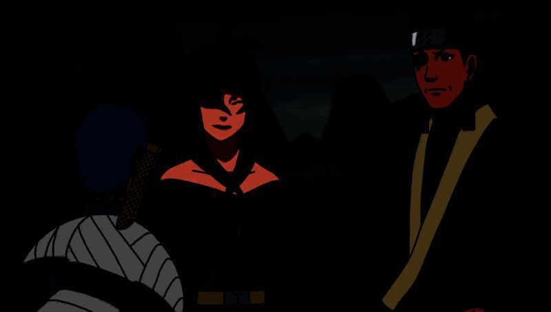 照美冥身穿正式水影长袍，站在雾隐村高塔上俯瞰全城