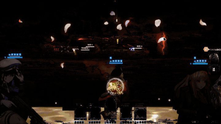 妮姬释放大招动画，技能特效华丽且带有文字提示