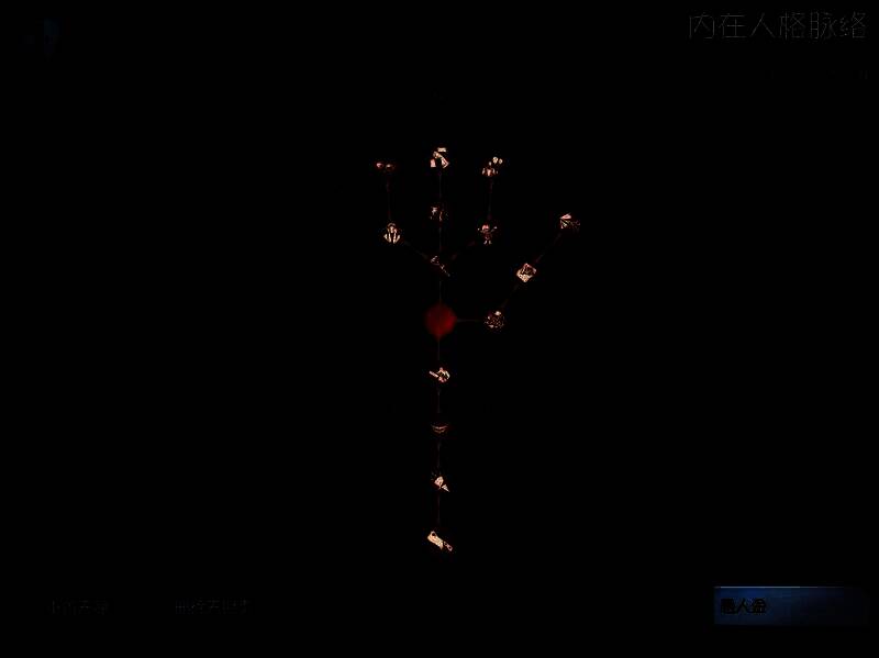 愚人金高阶天赋配置图，显示嬉弄+狂暴+通缉+破坏欲+挽留的具体分配