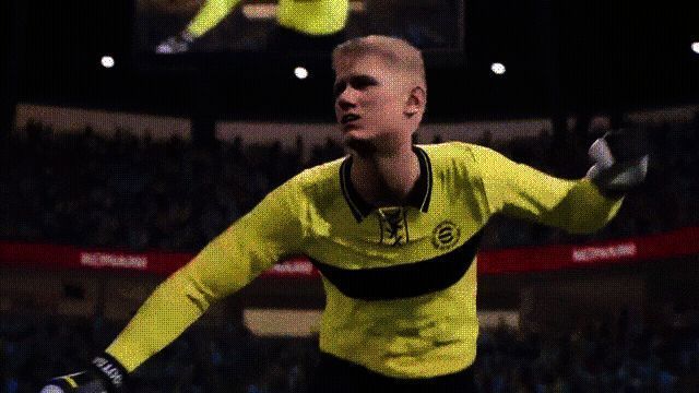 舒梅切尔凭借91分臂展轻松摘下高空射门