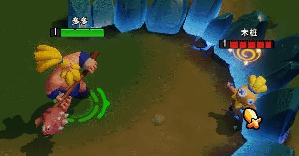 卡卡班砸地制造障碍，限制敌人移动空间