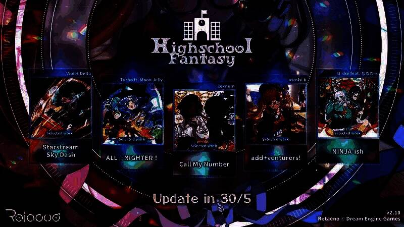 Rotaeno学园祭曲包封面及角色插图