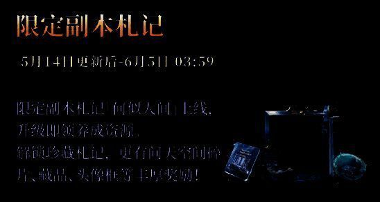 副本札记奖励预览图，展示晶币、藏品道具等丰厚奖励