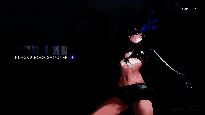 BLACK★ROCK SHOOTER与DEAD MASTER首次亮相，动态立绘效果惊艳