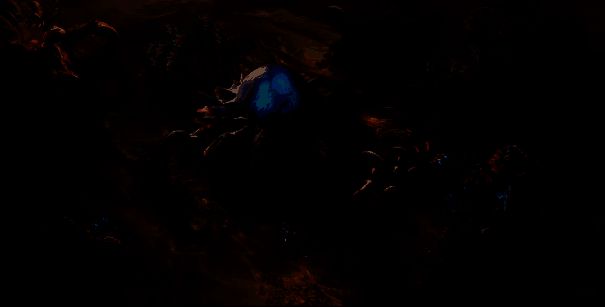 游戏中地形变化场景，孢子风暴席卷战场，角色部队面临突发危机