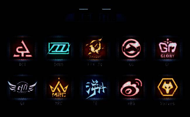 第五人格职业战队集体亮相画面，展示各战队成员