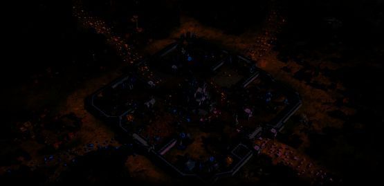 玩家自定义主城界面，展示多样建筑布局风格