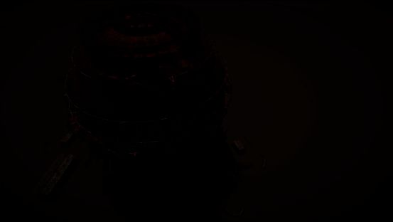 大圆球建筑细节图，疑似《RUST》中的穹顶结构