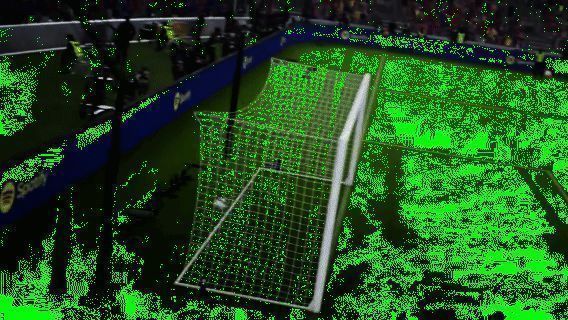 埃托奥实战动图展示，高速带球突进后一脚劲射破门