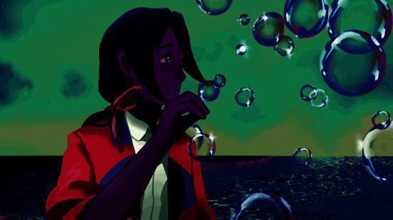 游戏主界面截图，UI简洁优雅，整体色调柔和梦幻