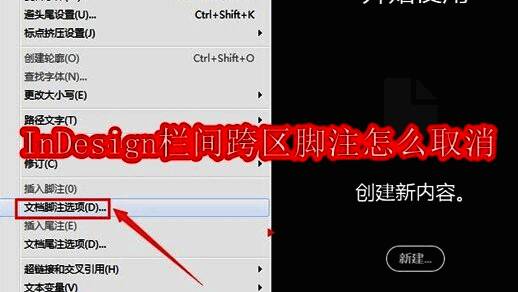 InDesign软件界面展示
