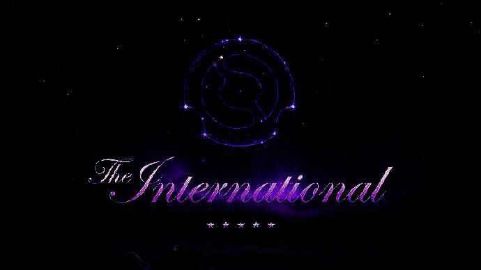 DOTA2 TI14赛事宣传图展示紫色主视觉