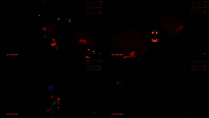 食材储藏室截图，各种奇特食材整齐摆放，包括蘑菇、骨头以及魔法药水等道具