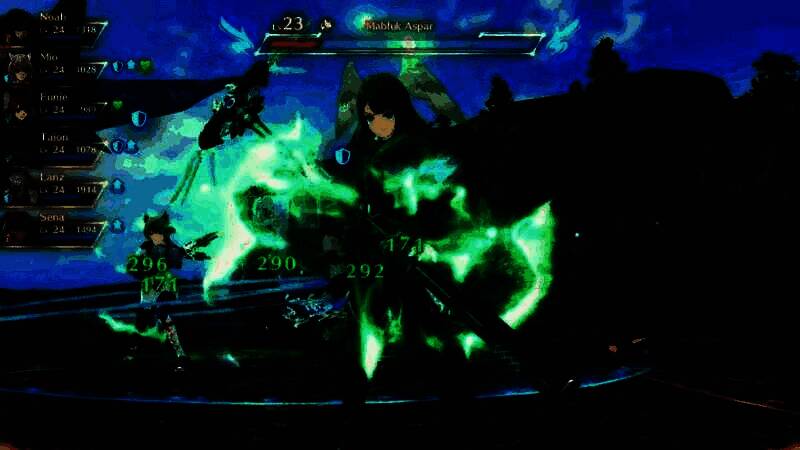 《异度神剑》系列角色原画概念图，展现多元种族与世界观构建